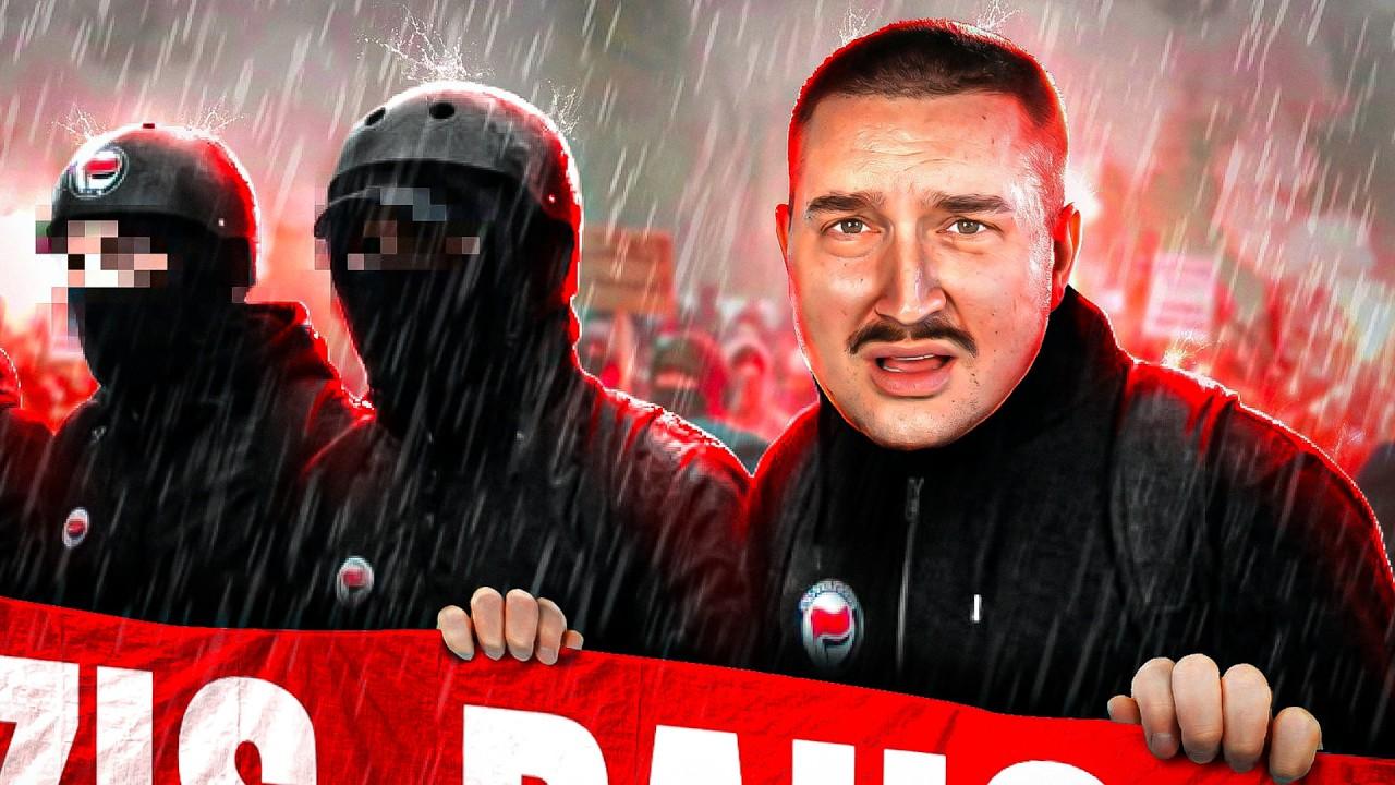 Ich habe militante Antifa begleitet ??